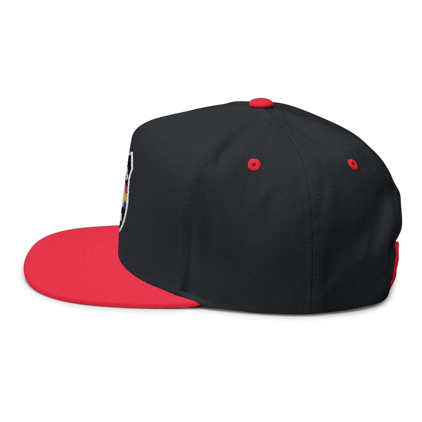 Flat Bill Cap, Baseball Hat (Embroidery)