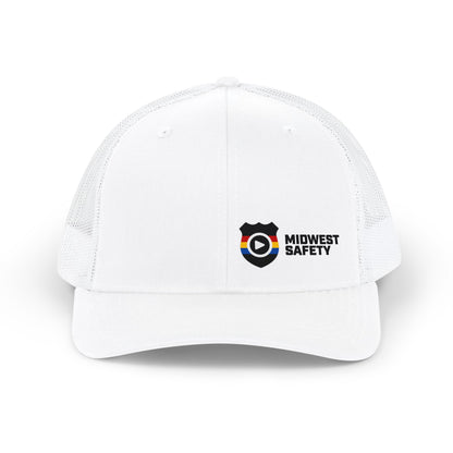 Midwest Safety Logo Snapback Trucker Cap