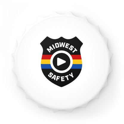 Custom Midwest Safety Bottle Opener, Unique Barware Gift, Personalized Kitchen Accessory, Perfect for Parties and Events