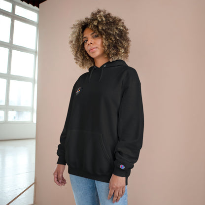 Champion Hoodie - Minimal Chest Patch Logo Pullover