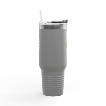 Midwest Safety Insulated Travel Mug - 40oz, Reusable Coffee Cup, Outdoor Adventure Tumbler, Gift for Him/Her, Eco-Friendly Drinkware