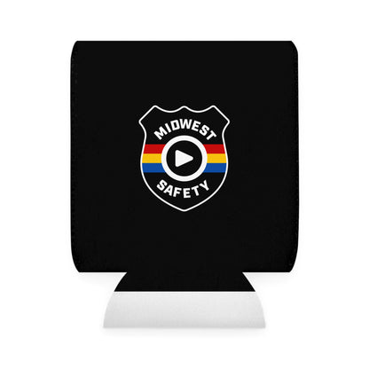 Midwest Safety Can Cooler Sleeve - Black - Perfect for Outdoor Events & Celebrations