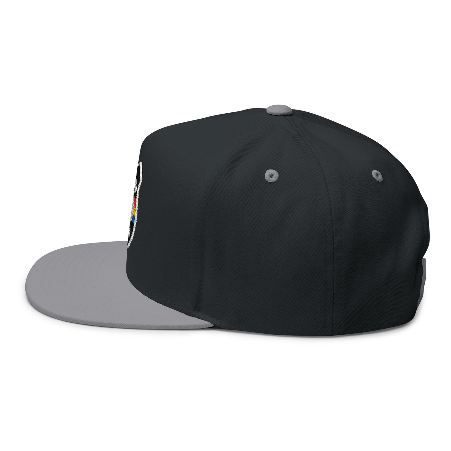 Flat Bill Cap, Baseball Hat (Embroidery)