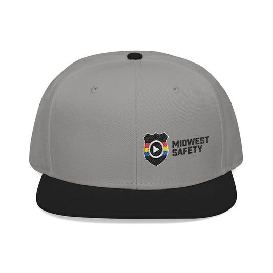 Midwest Safety Snapback Hat, Embroidered Cap, Stylish Men’s/Gifts for Him, Casual Go-to Accessory, Everyday Wear, Cool Streetwear
