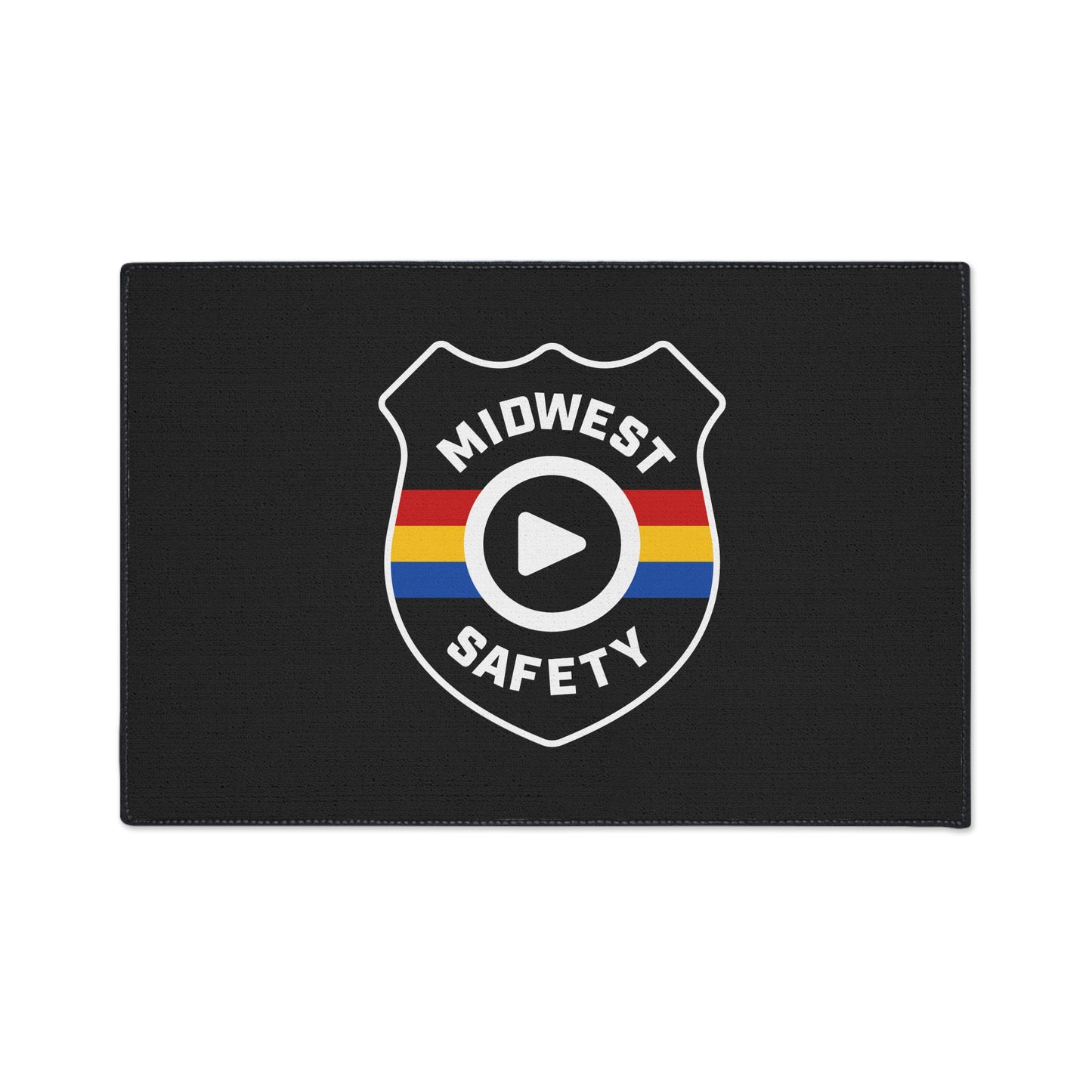 Floor Mat — Midwest Safety Logo Heavy-Duty Welcome Rug