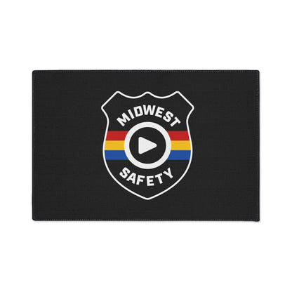 Floor Mat — Midwest Safety Logo Heavy-Duty Welcome Rug