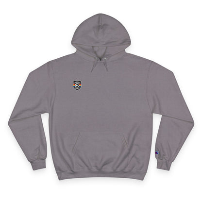 Champion Hoodie - Minimal Chest Patch Logo Pullover