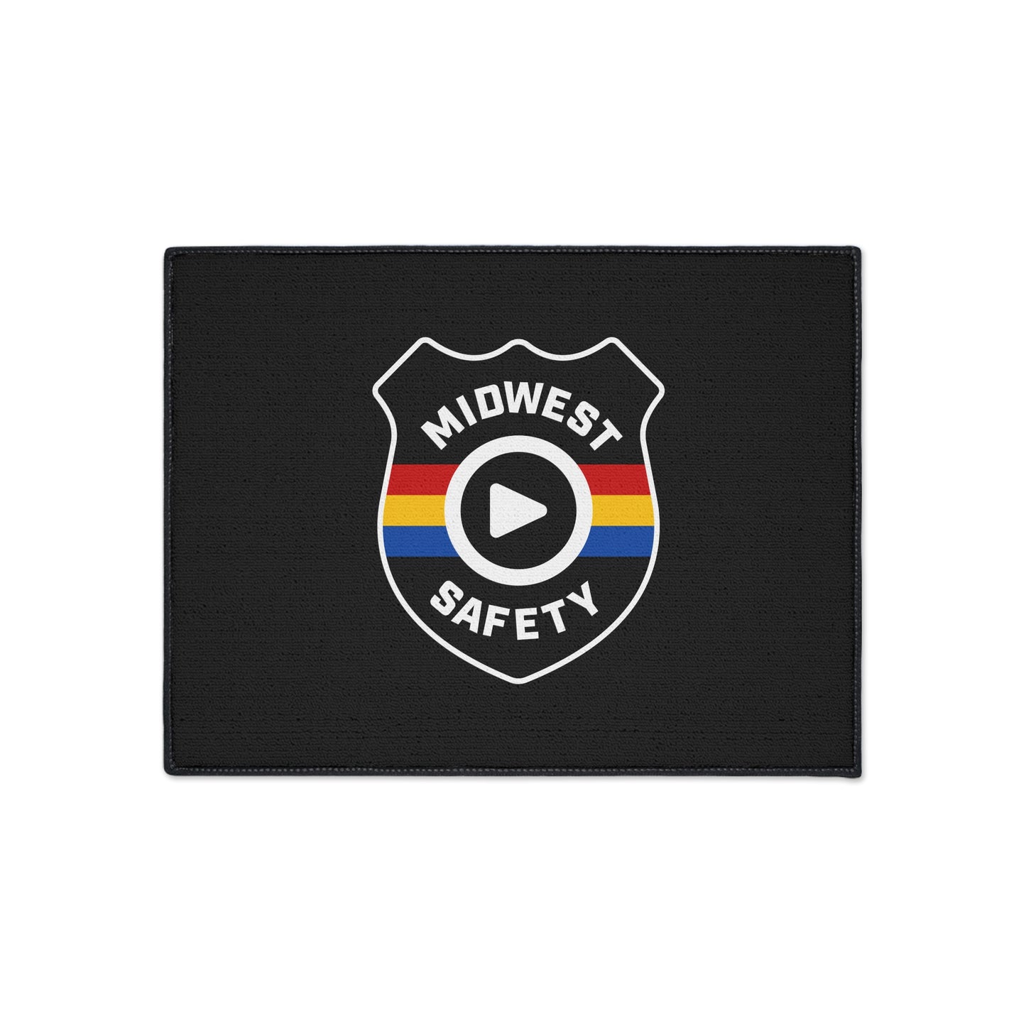 Floor Mat — Midwest Safety Logo Heavy-Duty Welcome Rug