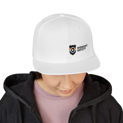 Midwest Safety Snapback Hat, Embroidered Cap, Stylish Men’s/Gifts for Him, Casual Go-to Accessory, Everyday Wear, Cool Streetwear