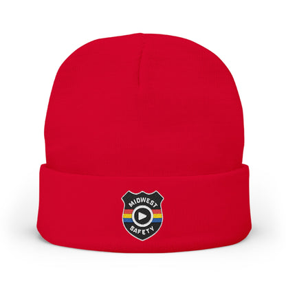 Knit Beanie - Badge Logo (Embroidery)