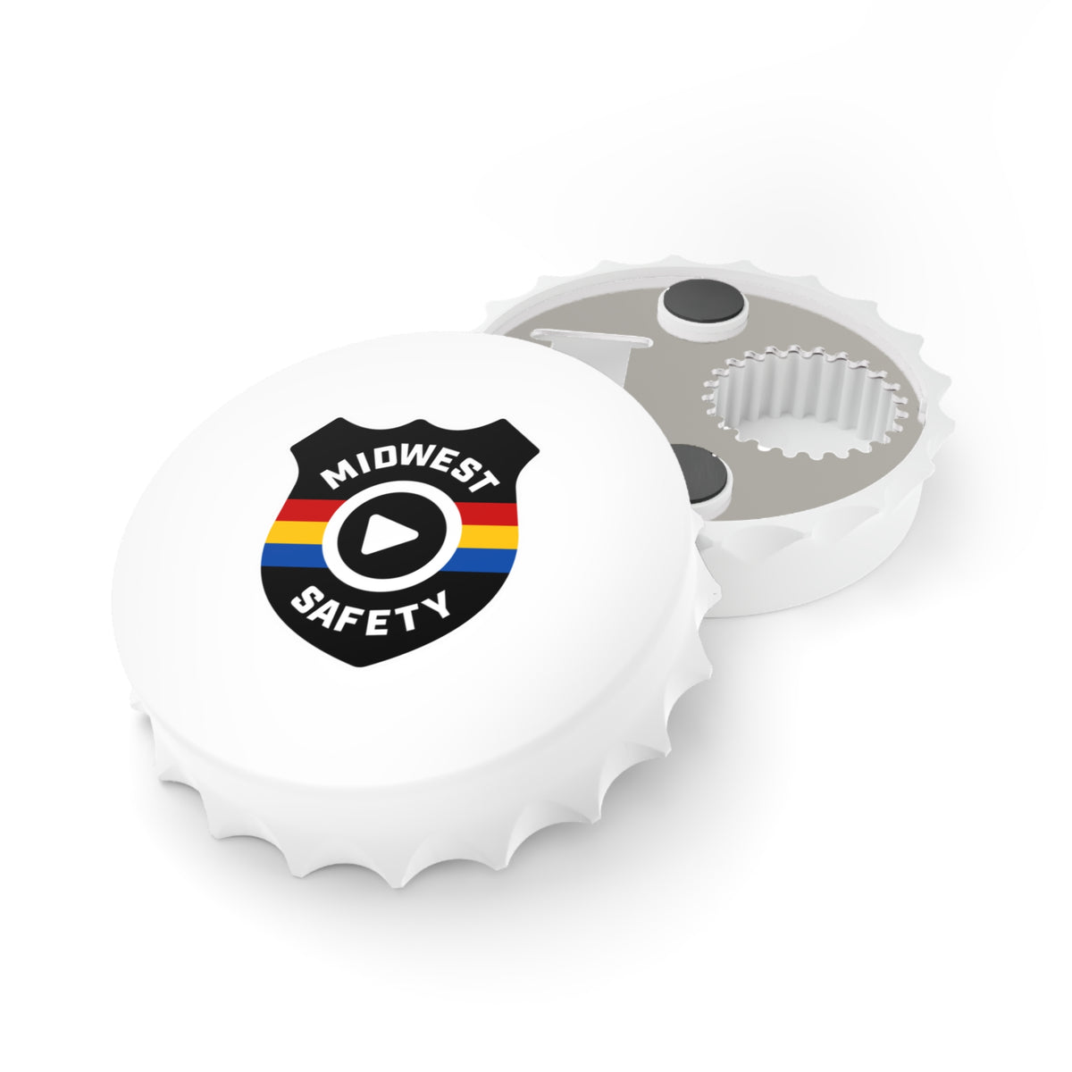 Custom Midwest Safety Bottle Opener, Unique Barware Gift, Personalized Kitchen Accessory, Perfect for Parties and Events