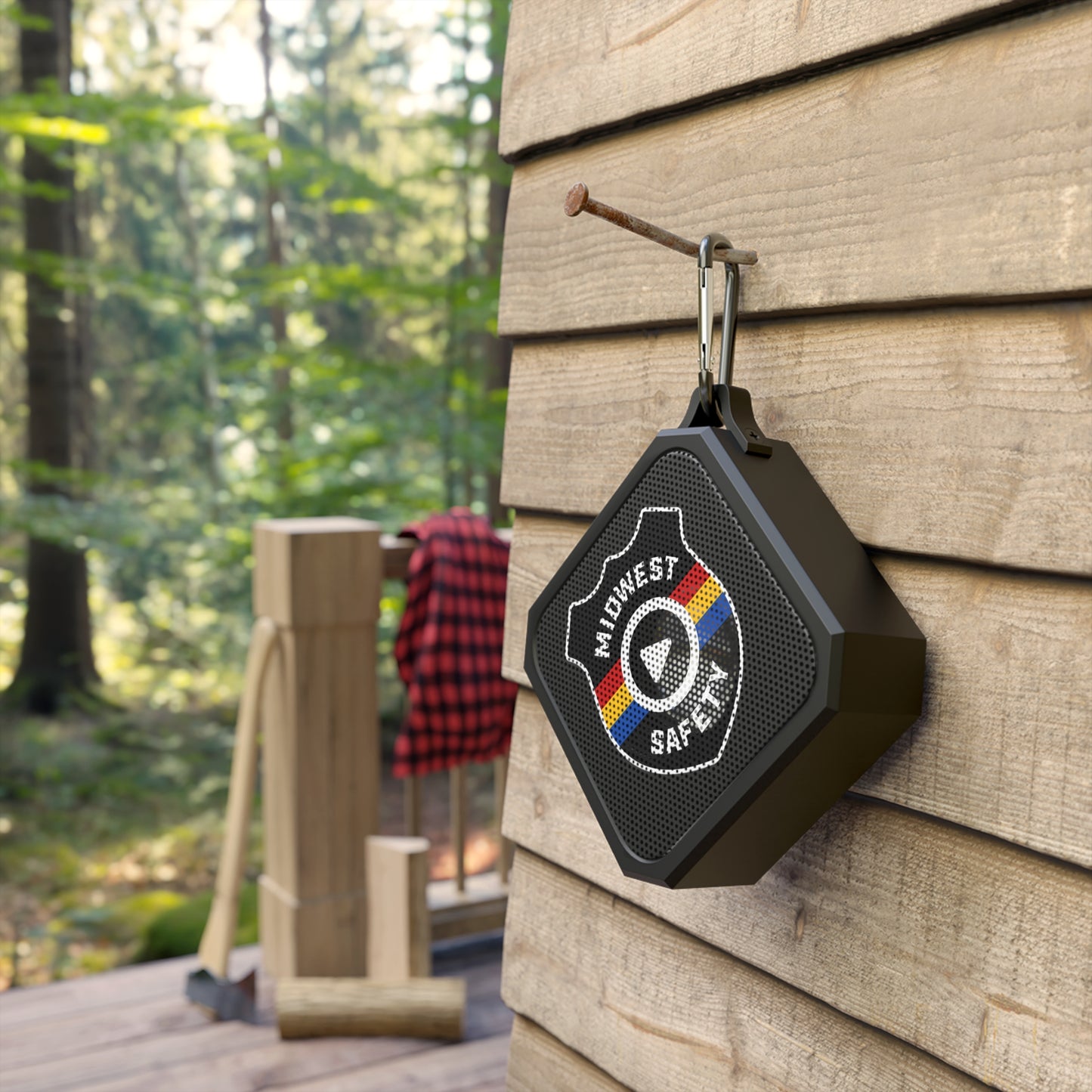 Midwest Safety Outdoor Bluetooth Speaker, Portable Speaker, Camping Speaker, Festival Speaker, Wireless Sound System, Hiking Gift