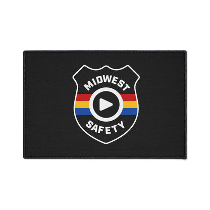 Floor Mat — Midwest Safety Logo Heavy-Duty Welcome Rug
