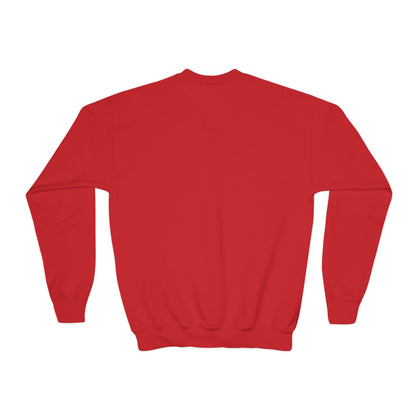 Youth Crewneck Sweatshirt - Cute Logo Design, Cozy Kids Apparel for Everyday Wear, Gifts for Birthdays, Holidays