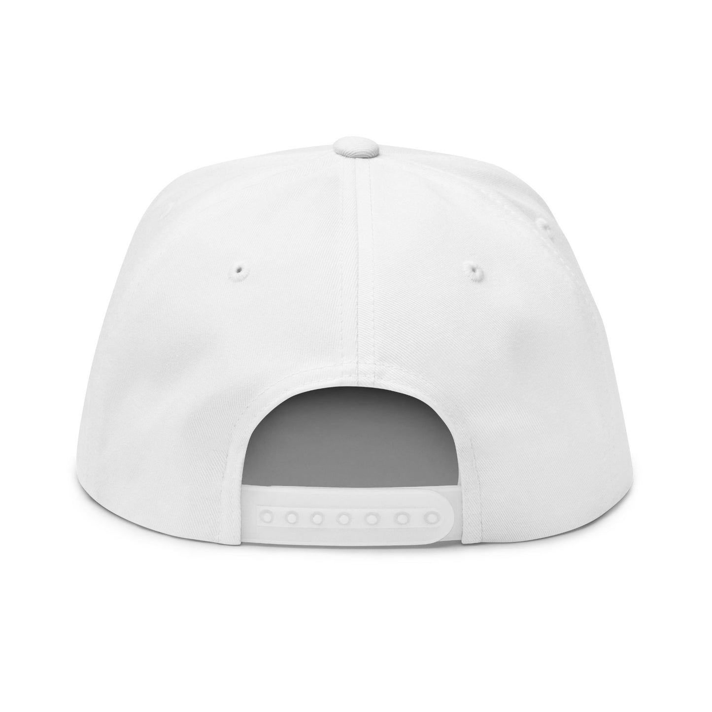 Flat Bill Cap, Baseball Hat (Embroidery)