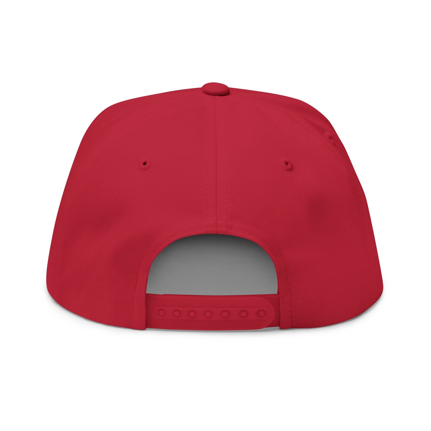 Flat Bill Cap, Baseball Hat (Embroidery)