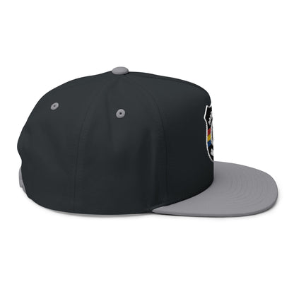 Flat Bill Cap, Baseball Hat (Embroidery)