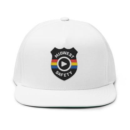 Flat Bill Cap (Embroidery)