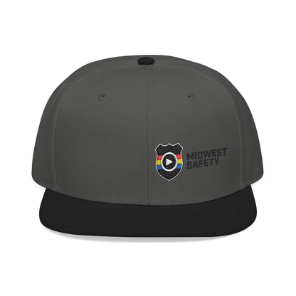Midwest Safety Snapback Hat, Embroidered Cap, Stylish Men’s/Gifts for Him, Casual Go-to Accessory, Everyday Wear, Cool Streetwear