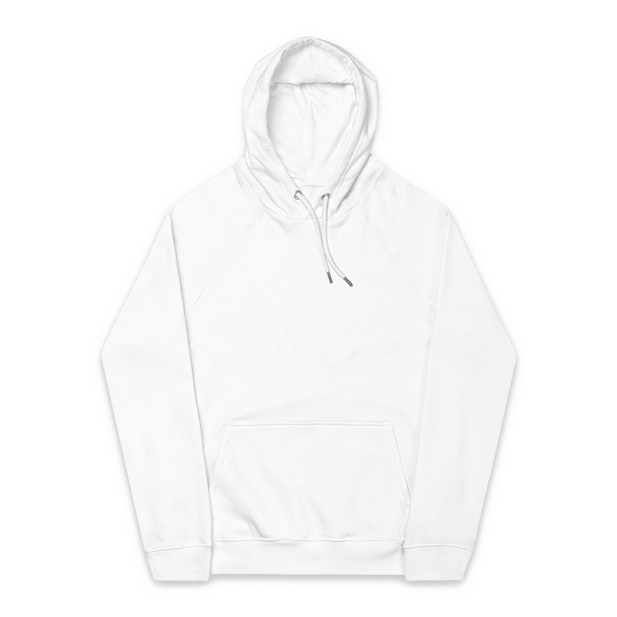Embroidered Eco-Friendly Unisex Hoodie - Perfect for Casual Comfort