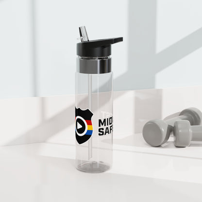 Midwest Safety Tritan Sport Bottle - 20oz Eco-Friendly Water Bottle
