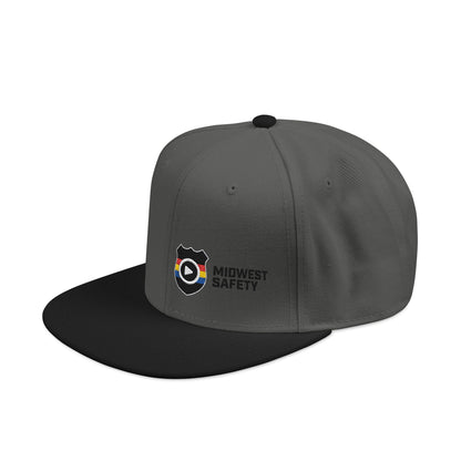 Midwest Safety Snapback Hat, Embroidered Cap, Stylish Men’s/Gifts for Him, Casual Go-to Accessory, Everyday Wear, Cool Streetwear