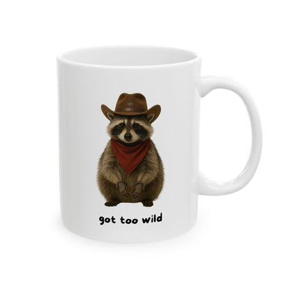 Cute Animal Ceramic Mug - 11oz & 15oz Sizes for Coffee Lovers