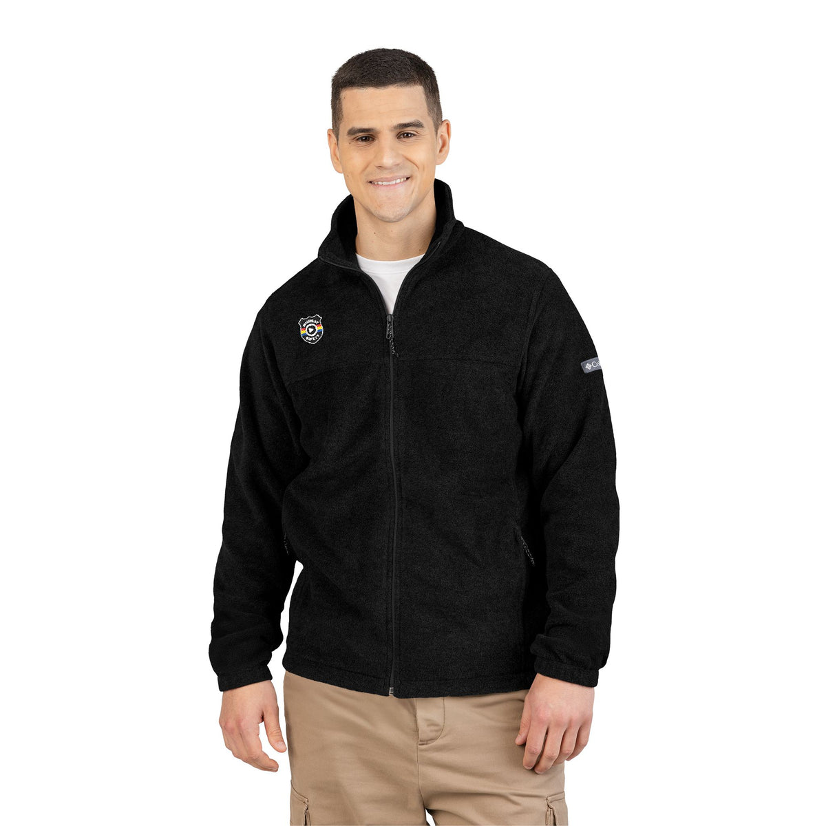 Unisex Columbia Fleece Jacket with Custom Embroidery - Cozy and Stylish Outerwear for All Seasons