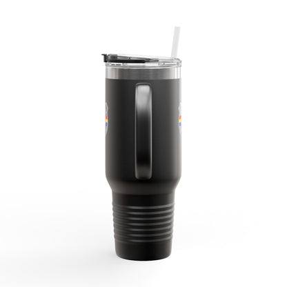 Midwest Safety Insulated Travel Mug - 40oz, Reusable Coffee Cup, Outdoor Adventure Tumbler, Gift for Him/Her, Eco-Friendly Drinkware