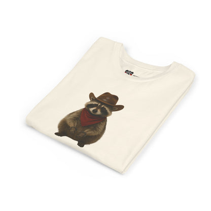 Youth Short Sleeve Tee 'Got Too Wild' Rebel the Raccoon