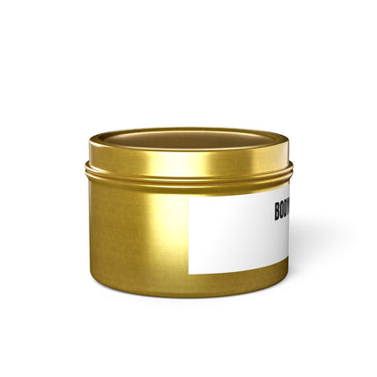 Tin Candle — "Bodycam & Chill", Scented Tin Candle (Midwest Safety Logo Design)