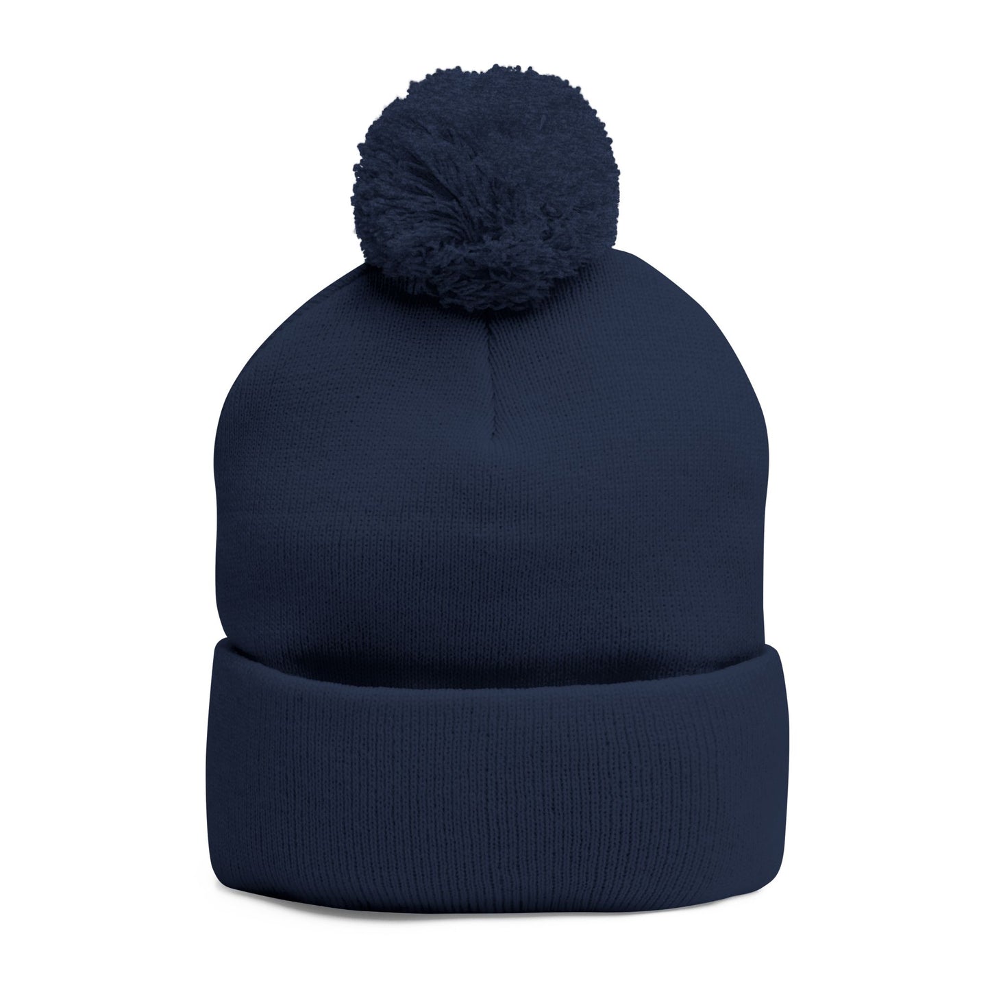 Cozy Pom-Pom Knit Cap - Stylish Winter Beanie, Holiday Gift, Warm Hat for Outdoor Activities, Beanie with Custom Embroidery