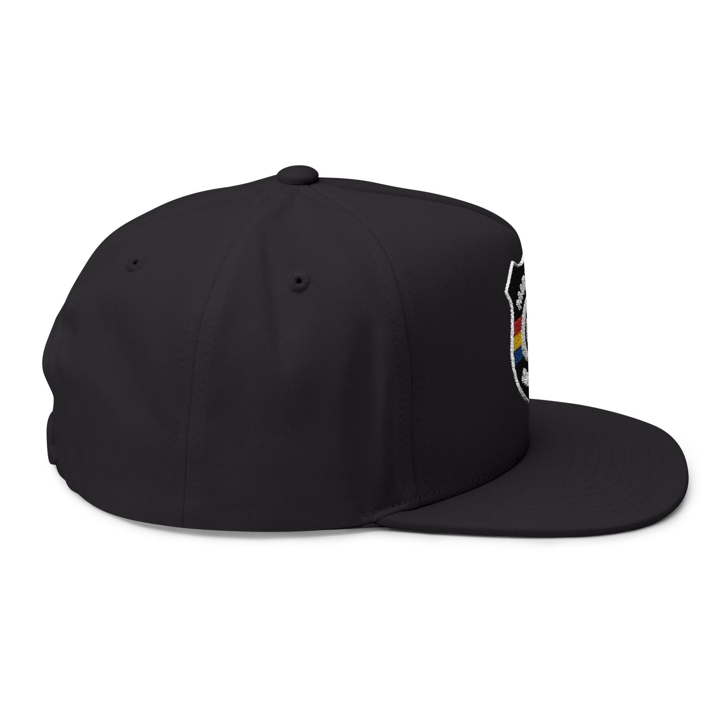 Flat Bill Cap, Baseball Hat (Embroidery)