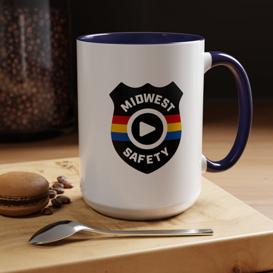 Midwest Safety Accent Coffee Mug - 11/15oz | Ideal Gift for Fellow Subscribers!