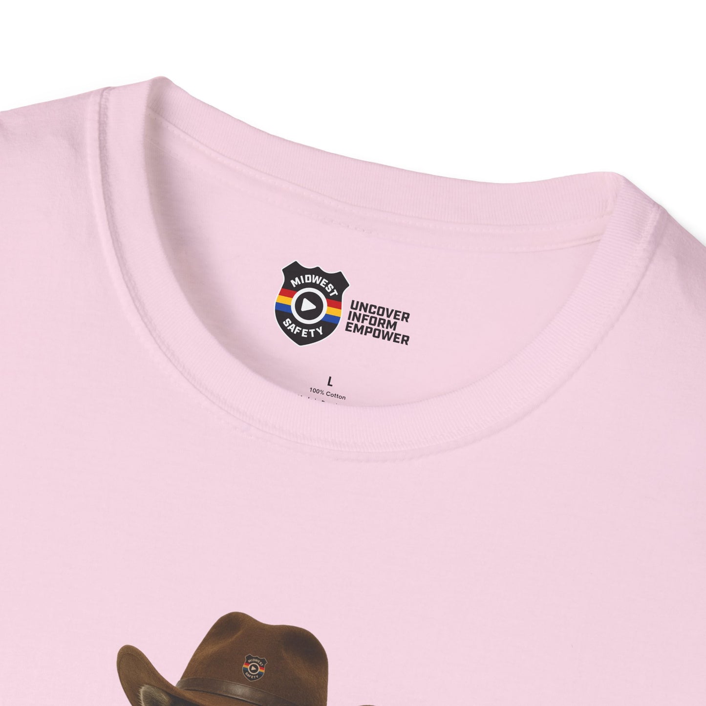 Got Too Wild Raccoon Cowboy Unisex Softstyle T-Shirt