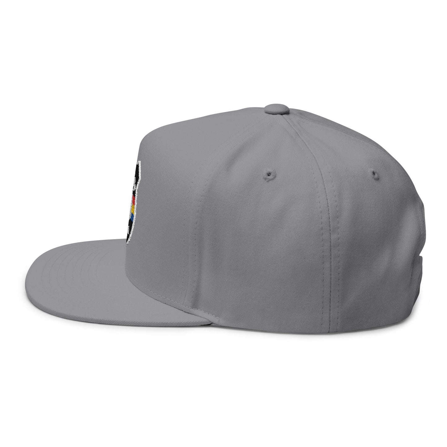 Flat Bill Cap, Baseball Hat (Embroidery)