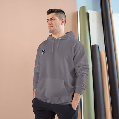 Champion Hoodie - Minimal Chest Patch Logo Pullover