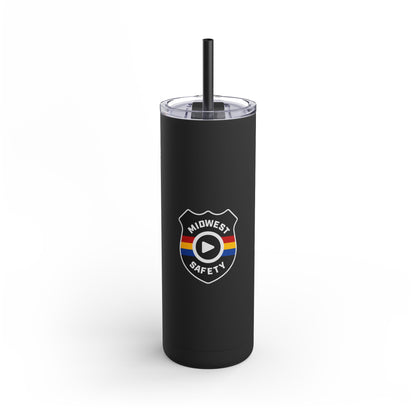 Midwest Safety 20oz Matte Tumbler - Stylish and Functional Travel Mug