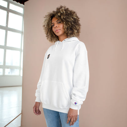 Champion Hoodie - Minimal Chest Patch Logo Pullover