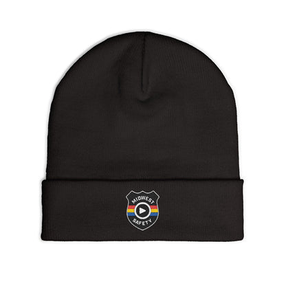 Knit Beanie - Badge Logo (Embroidery)