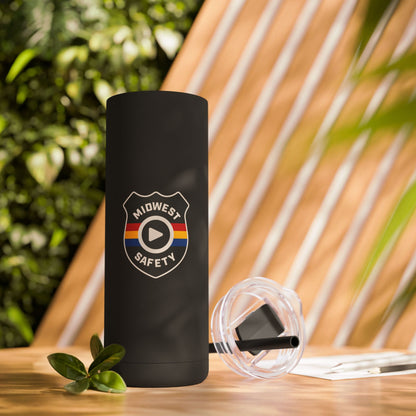 Midwest Safety 20oz Matte Tumbler - Stylish and Functional Travel Mug