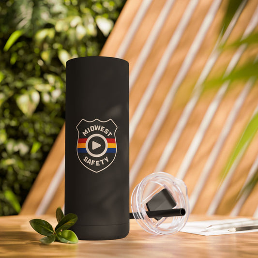 Midwest Safety 20oz Matte Tumbler - Stylish and Functional Travel Mug