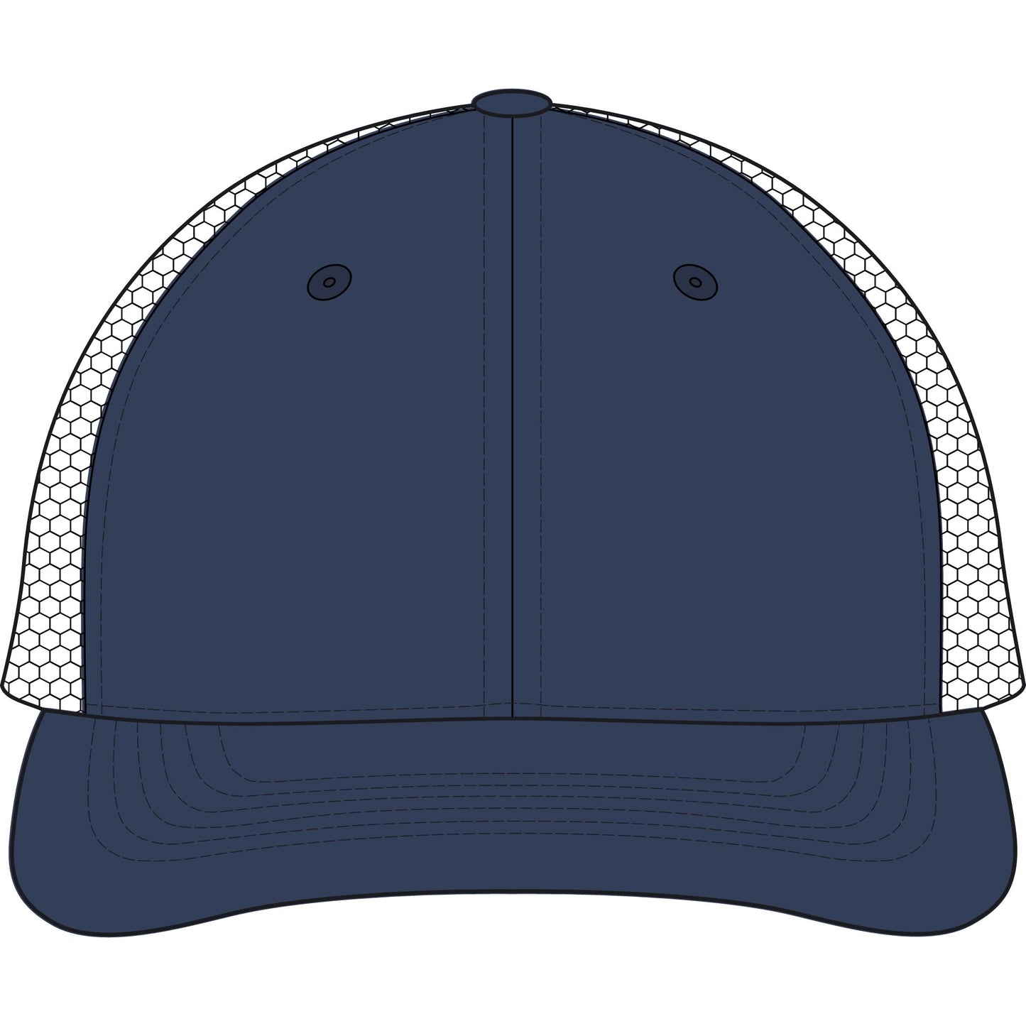 Midwest Safety Trucker Cap — Bounty Dirty-Washed Mesh Back