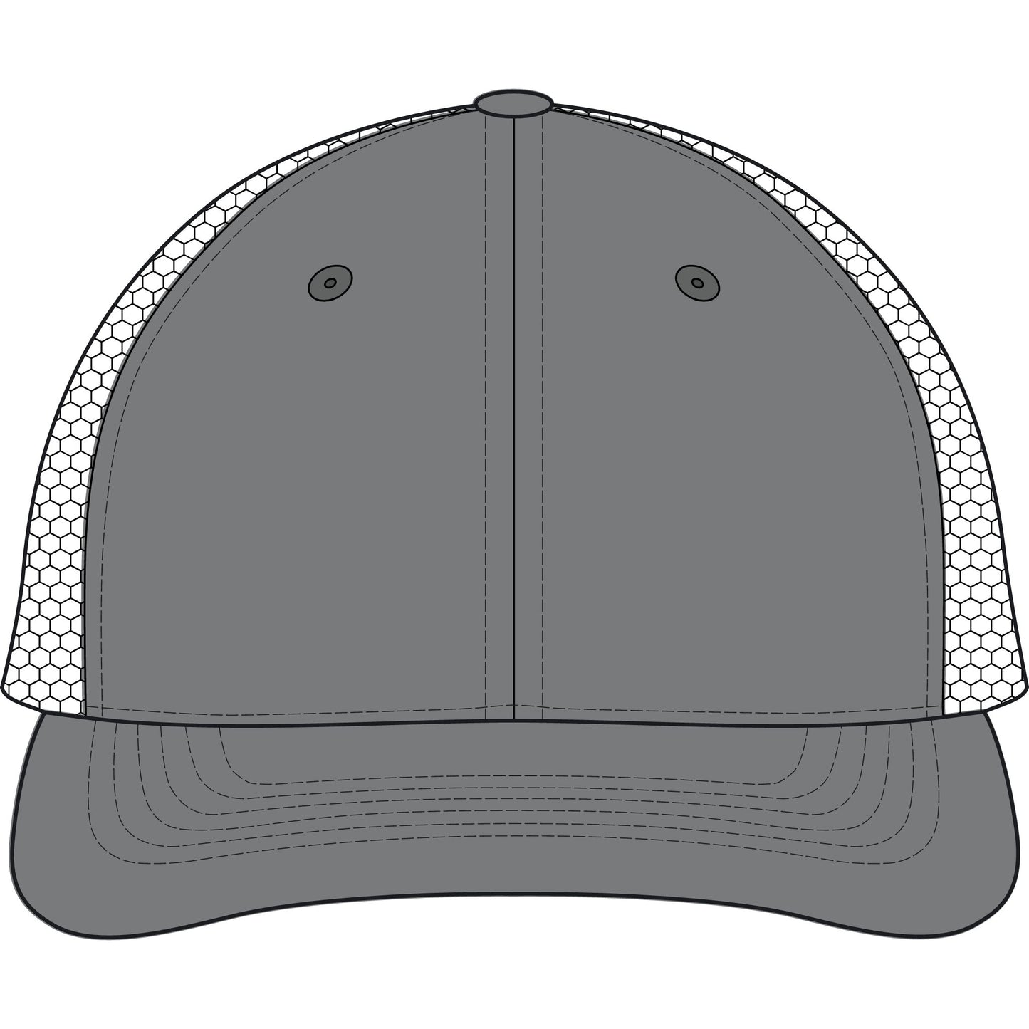 Midwest Safety Trucker Cap — Bounty Dirty-Washed Mesh Back