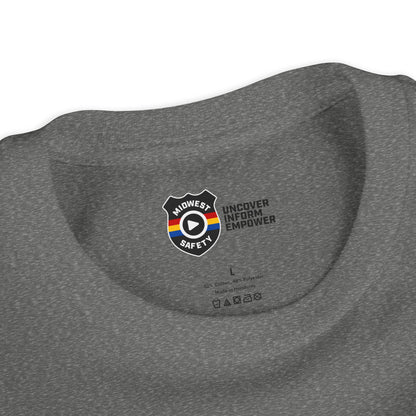 Youth Short Sleeve Tee - Fun & Comfortable Midwest Safety Tee for Kids
