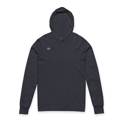Unisex Hooded Long Sleeve Tee - Casual Comfort for All Seasons