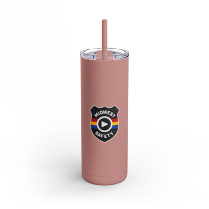 Midwest Safety 20oz Matte Tumbler - Stylish and Functional Travel Mug