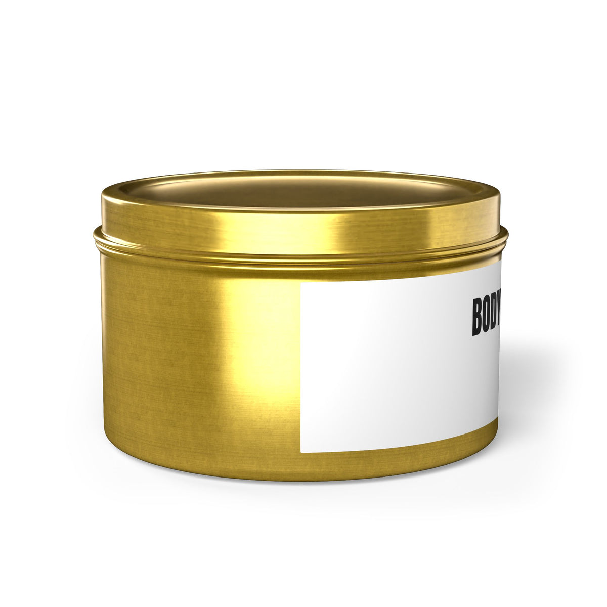 Tin Candle — "Bodycam & Chill", Scented Tin Candle (Midwest Safety Logo Design)