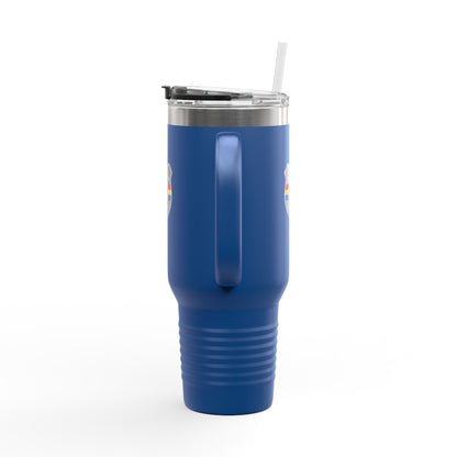 Midwest Safety Insulated Travel Mug - 40oz, Reusable Coffee Cup, Outdoor Adventure Tumbler, Gift for Him/Her, Eco-Friendly Drinkware