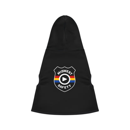 Stylish Pet Hoodie for Cozy Safety, Dog Apparel, Weather-Resistant Hoodie, Pet Winter Gear, Ideal for Walks & Outdoor Fun
